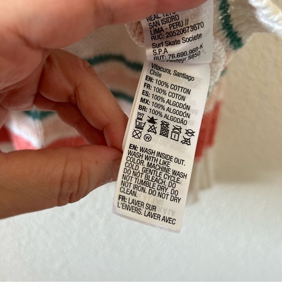 Roxy Women’s Knit Pull Over Hoodie Small Beachy Vacation surf Coverup Cruise - Picture 8 of 13